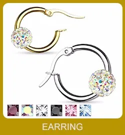 Clip On Round Hoop Earrings