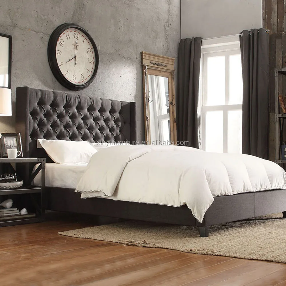2015 moderne de chambre à coucher lit douillet king size et queen ...