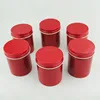 Manufacturers aluminum tin round metal tin cream lipstick red aluminum for Candy metal pot