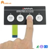 Cheap price cost tact keys metal dome 4 button keypad membrane panel switch embed LED keyboard for exhaust system