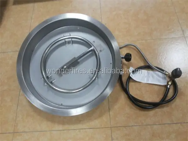 Outdoor Runde Gas Feuerstelle Brenner Für Feuerstelle Tisch - Buy