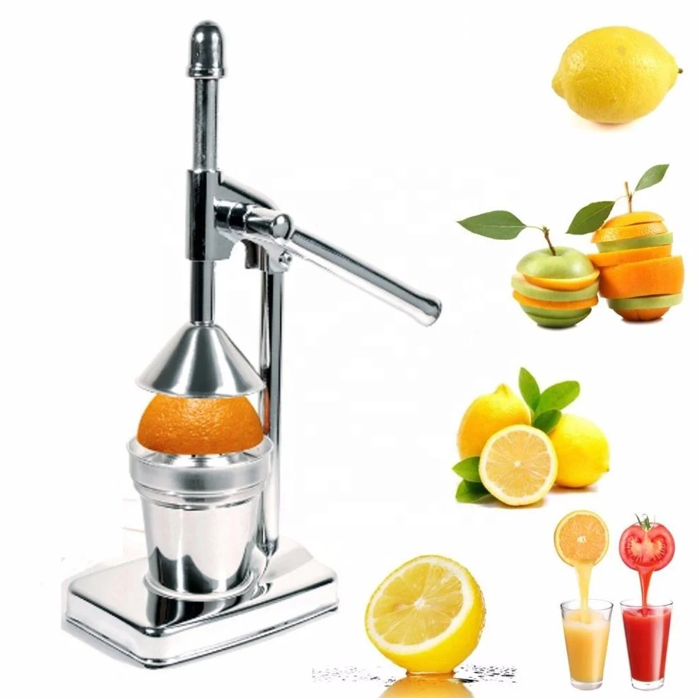 Kitchen Commercial Manual Hand Press Orange Citrus Juice Juicer ...