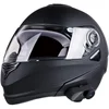 2017 New Motorbike Bluetooth Smart Helmet Motorcycle Integral/Half Face Built in FM Intercom Device Support 2 Riders Talk