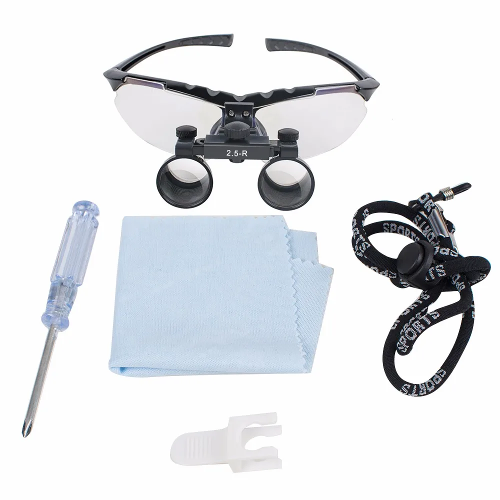 2017 New Dental Binocular Loupes 2.5x Optical Glass Loupe Buy