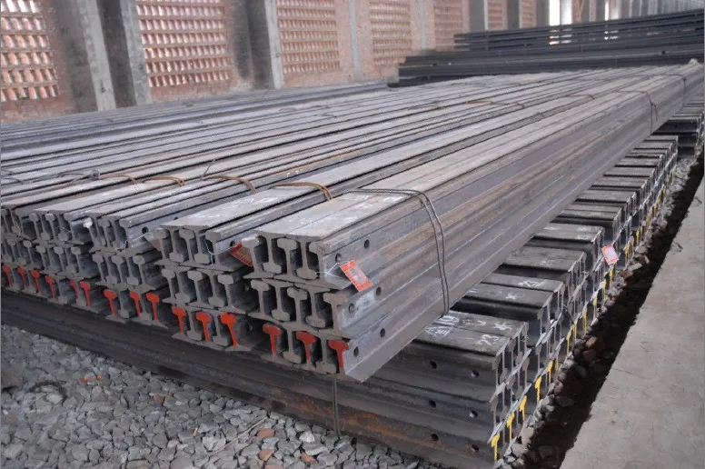 Light Rail Steel Rail 22kg Q235 55Q Material Steel Rail Track