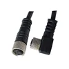M8 Right Angle 3 Pin 4 Pin Female Injected Cable Sensor Connector IP67 Waterproof With 2M Cable (IBEST)