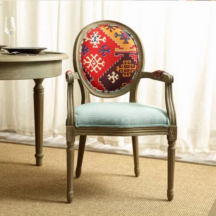 Louis Silla De Comedor Francés Louis Silla Luis Xvi De Madera De Roble