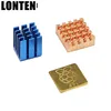 Lonten For Raspberry Pi 3/2 Model B Heat Sink 1 Aluminum + 2 Copper With Logo real thermal conducting tape Cooling Heat Sink