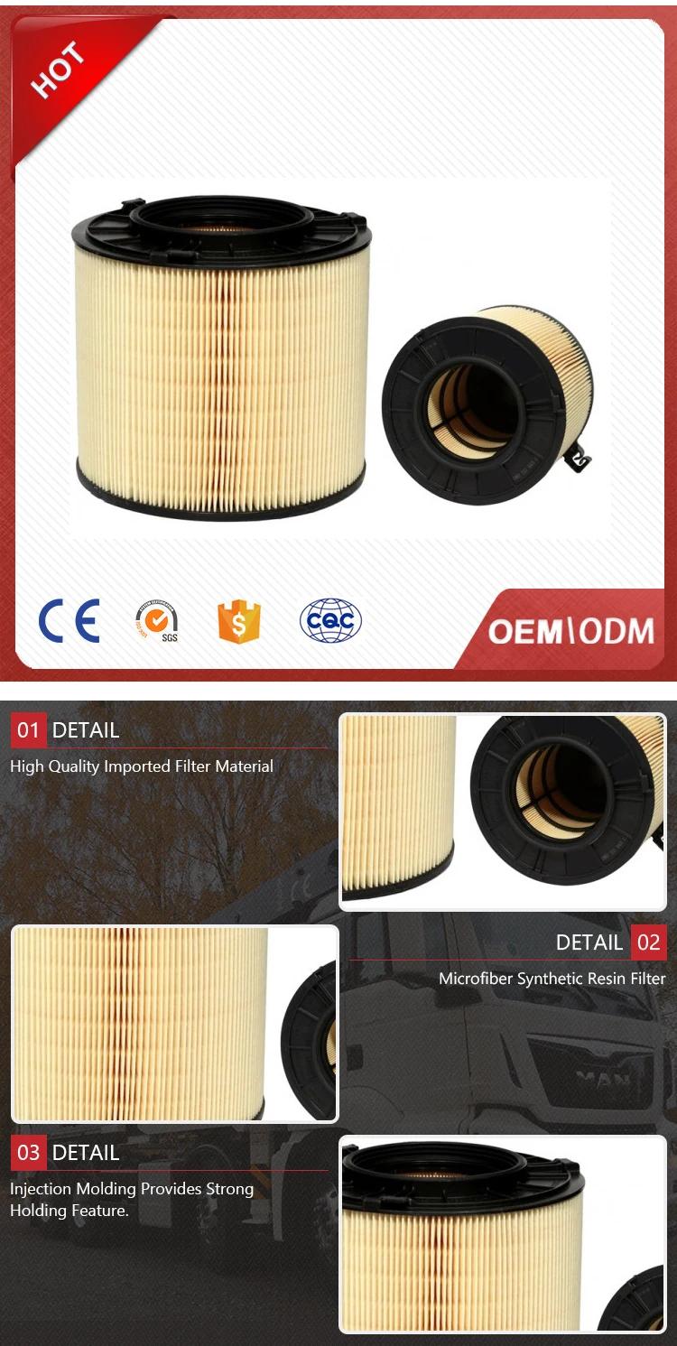 Environment friendly products 8W0 133 843 C Car air filter
