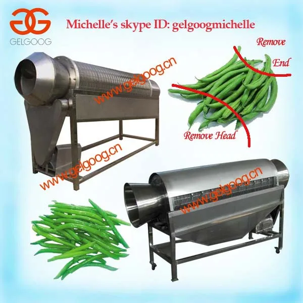 Hot Sale Garden Bean/green Bean Head Cutter Machine/garden Bean Head
