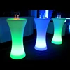 Nightclub Bar Furniture RGB 16 Color Changing Stand up LED Bar Table with Battery Operated