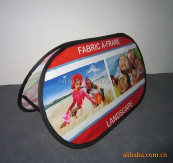 Custom Outdoor Folding Portable Panel Spring Steel Board Pop Up