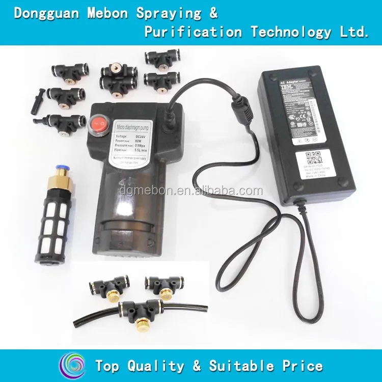 39 nozzles micro fog pump,fine mist cooling mist system