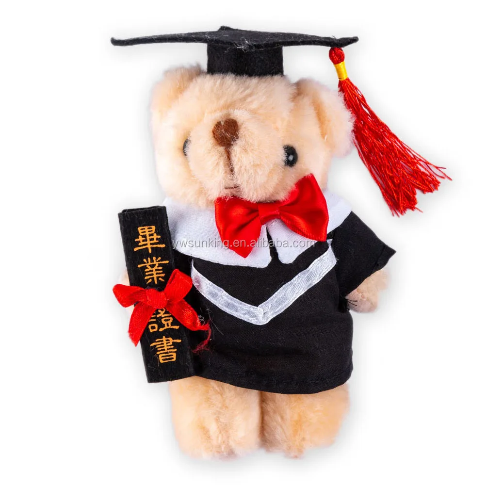 College Graduation Teddy Bear Toys Custom School Souvenirs Doctoral