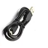 Cheap 0.3m 0.5m 0.8m 1m 30cm 50cm 80cm MP3 MP4 Player Data Sync Charging USB Cable OD3.5 Black PVC Mini V3 USB Cable for MP3 MP4