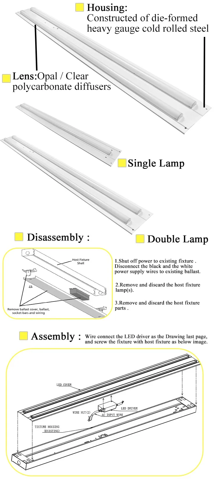 2019 Dlc Cul Converting High Quality T8 Fluorescent Tubes Recessed