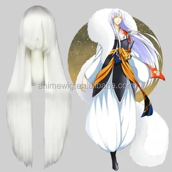 long white anime wig