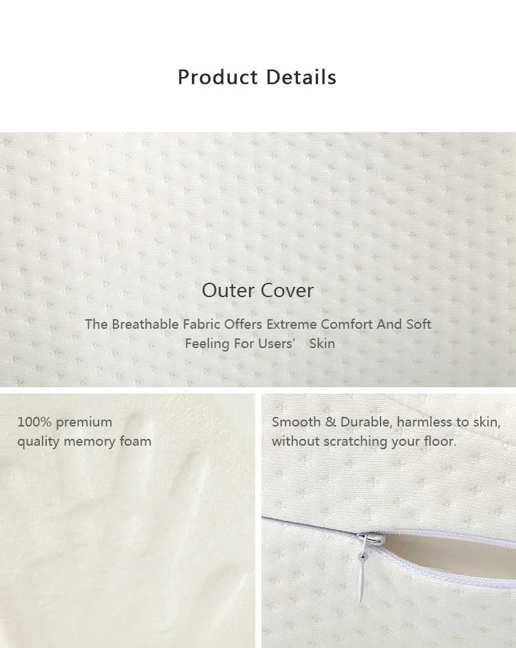 Knee Rest Pregnant Side Sleeper Maternity Leg Memory Foam Orthopedic Knee Pillow