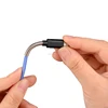 Amazon top seller 2017 1m 8 pin mini spring usb android micro 2.0 A usb cable with metal spring for iphone android type c