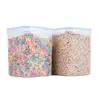 EXTRA LARGE Tall Food Storage Containers 175oz- BEST Airtight Kitchen & Pantry Bulk Food Storage, BPA Free - 2 PC Set