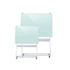 Large Size Mobile Stand Magnetic Whiteboard White Glass Board For Classroom