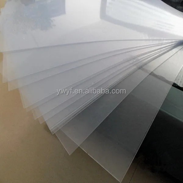 transparent plastic sheet