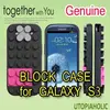 BLOCK CASE Black for GALAXY S3