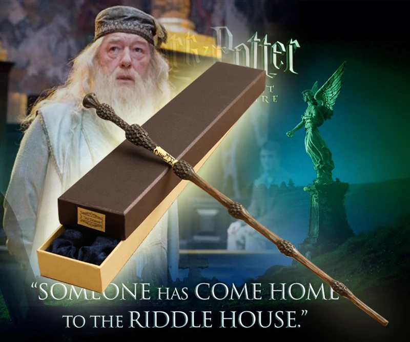 2016 With Iron Core New Quality Deluxe COS Albus Dumbledore Magic Wand of Harry Potter Magical