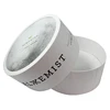 Printing Elegant White Round Cardboard Paper Handmade Gift Wine Packaging Box