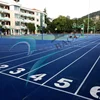 Popular No hazardous to users pu binder for the Tennis Court Short demold time bcs reaper binder for Rubber track