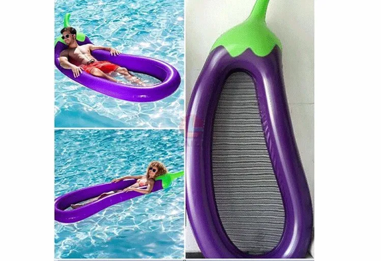 eggplant pool toy