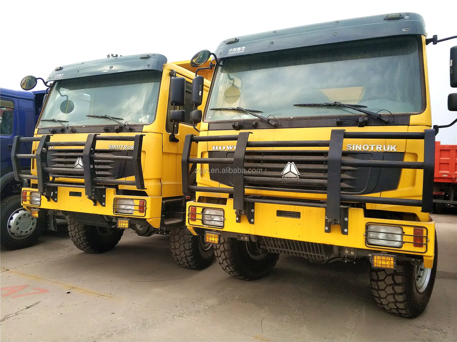 6x6 all wheel driving 30 tons howo dump truck