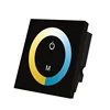 2 CH 8A 12V Color Temperature Touch Controller Panel Finger Touch Dimmer LED Controller