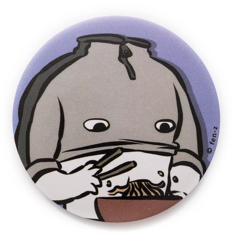 Custom logo blank tin button badge