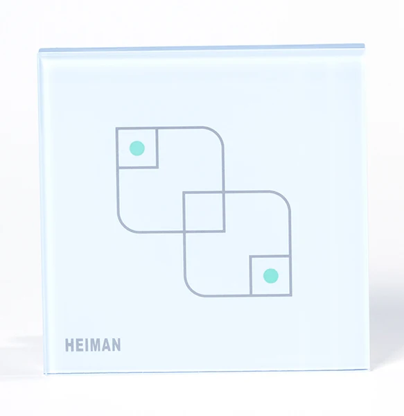 하나의 라이브 와이어 2.4 GHz의 지그비 스마트 터치 스위치 조명 제어를위한