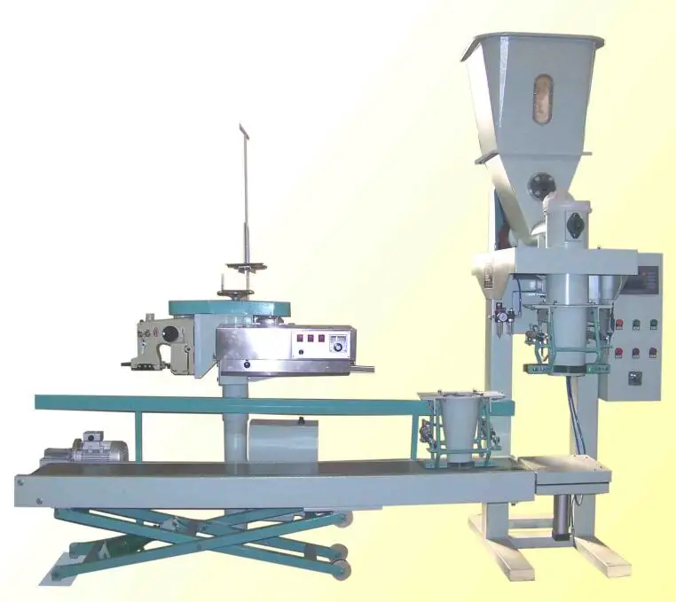 Efficient Flour Packaging with Auger Packer - 1kg to 100kg