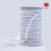 CYG High Quality White String Elastic Button Loop Band For Dress Bridal
