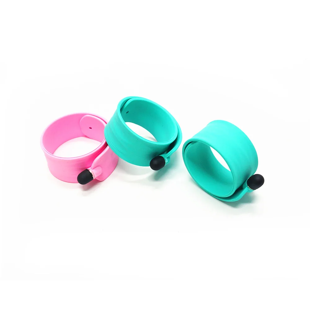 Silicone Pat ring,hand decoration ring custom silicone wristband