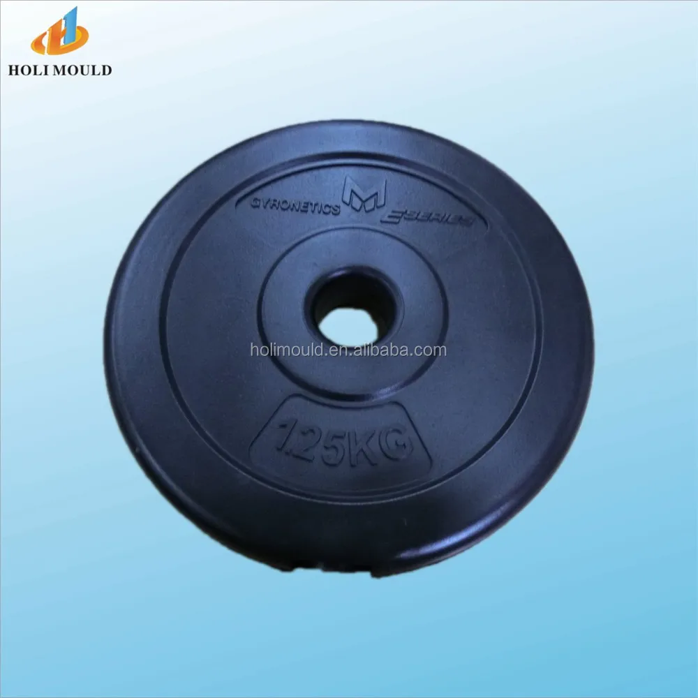 plastic barbell weights