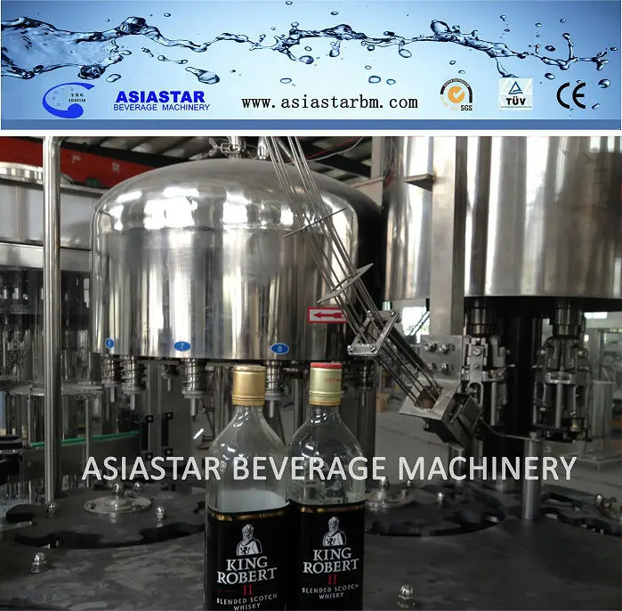 Glass Bottle Whiskey&sparkling Wine&red Wine Filling Machine Buy