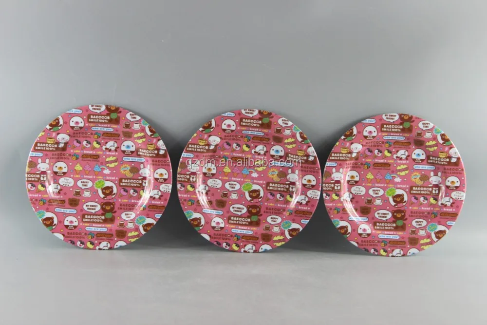 Custom Made Melamine Plate And Dish Set