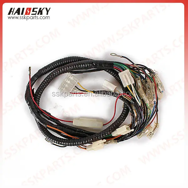 Haissky Factory Price Motorcycle Wiring Harness Connector For Honda