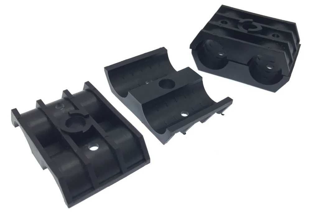 Coaxial Feeder Cable Support Block Fiber Optical Cable and Power Cable ...