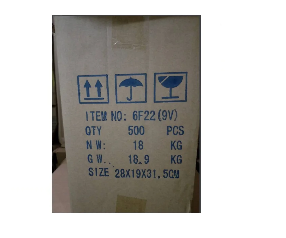 9v carton