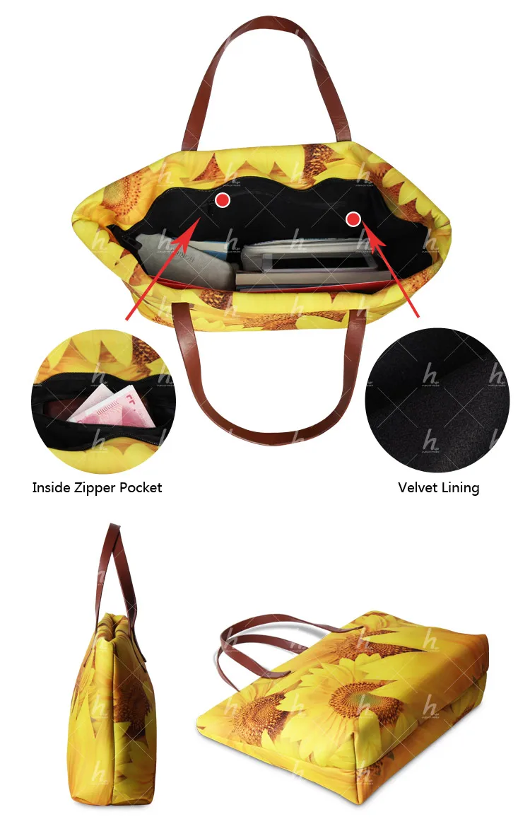 Durable Designer Handbags 2018 Women Bags Cute Animal Dog Print Tote ...
