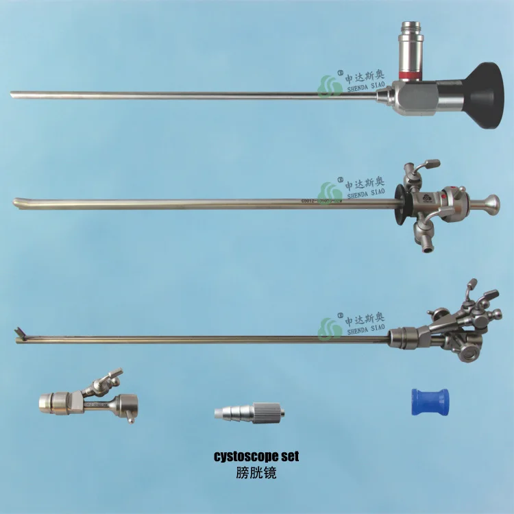 Medical Rigid Cystoscopic Set,Cystoscope,Endoscope 4x302mm Cystoscopy