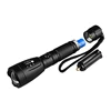 CYSHMILY Rechargeable Zoomable Telescopic Aluminum Alloy Powerful Multi- function Torch Led Flashlight