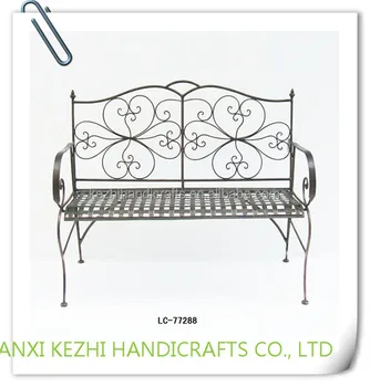 Lc 77288 China Wholesale Wrought Iron Metal Park Bench Parts