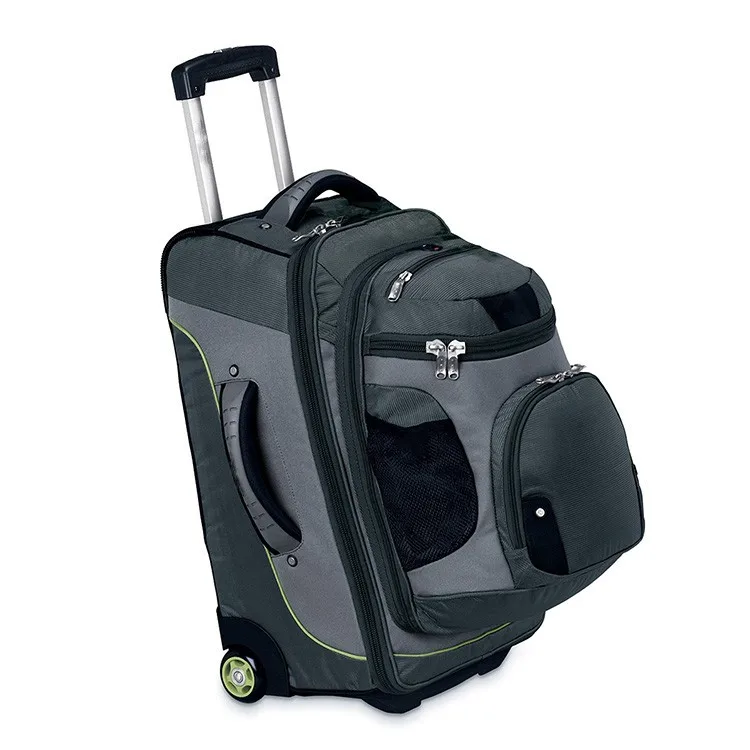 large capacity rolling backpack