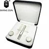 Natural shell collar stays white pearl shell cufflinks tie clip stainless steel mosaic shell collar stay bones